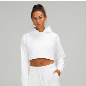 All yours cropped hoodie size 0